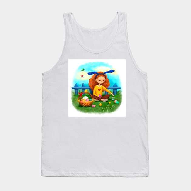 Easter Tank Top by Zboeva